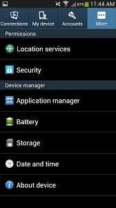 Copia de seguridad automática de Samsung: ve a la configuración